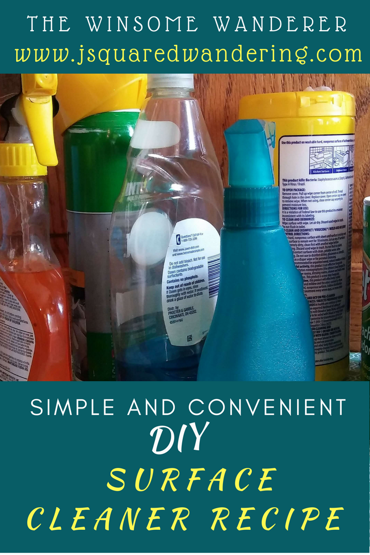 Do It Yourself Surface Cleaner - The Winsome Wanderer